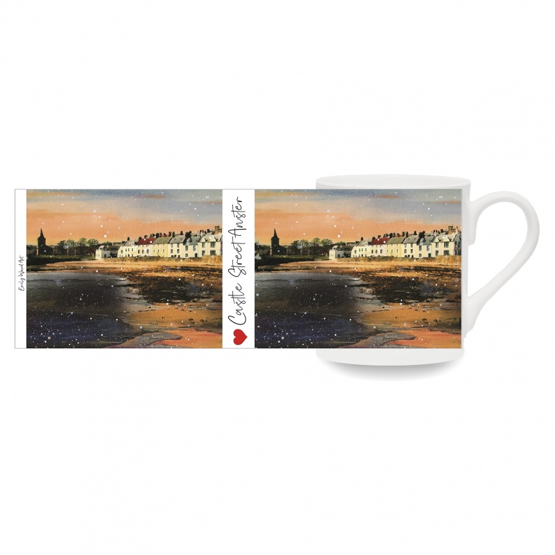 Castle Street, Anster   -  Bone China Cups